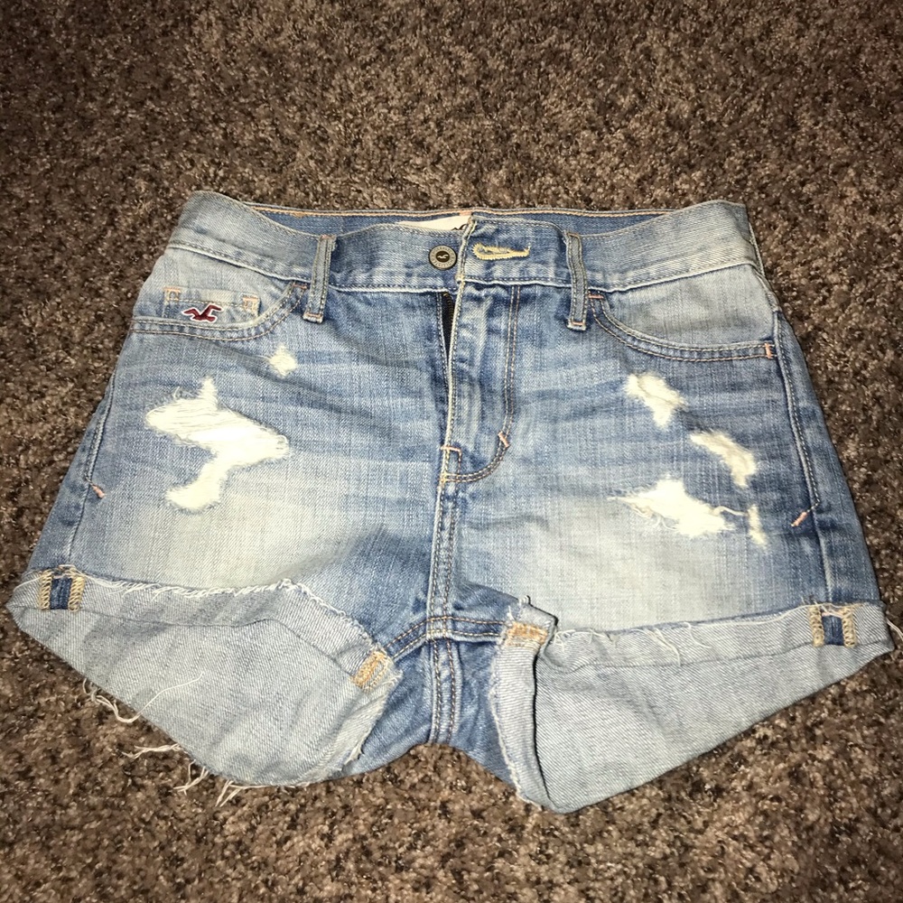 Women’s High Waisted Hollister Denim Shorts
